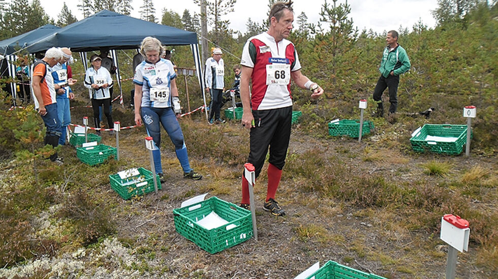 Jørgen Mårtensson, Modum OL, klar til start.