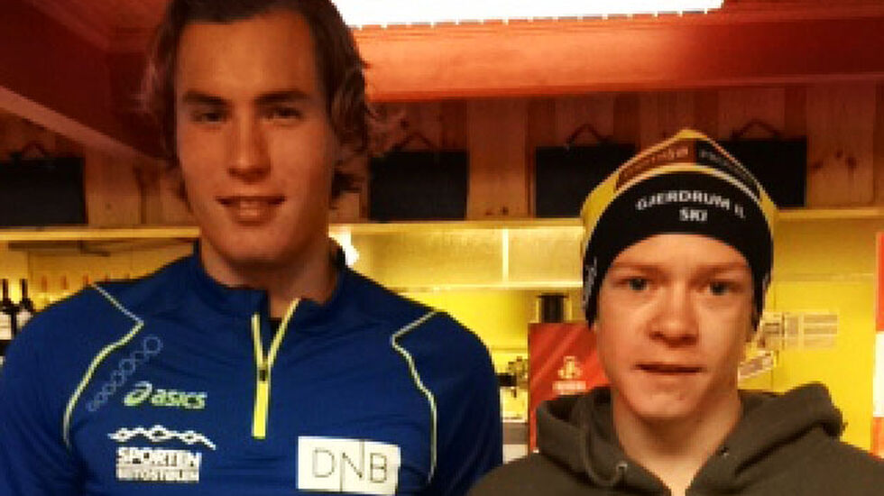 Nr. 1 og 2 i herreklassen ble Even Sæteren Hippe (til venstre) og Kristian Skogvold. (Alle foto: arrangøren)