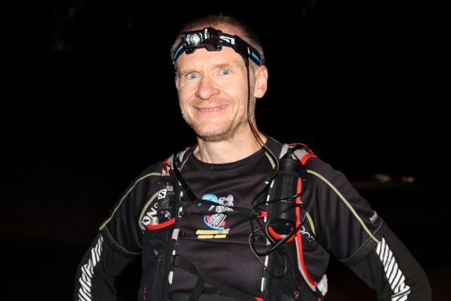 Arkivbilde fra da Henning løp Nordmarka Ultra Challenge i 2015