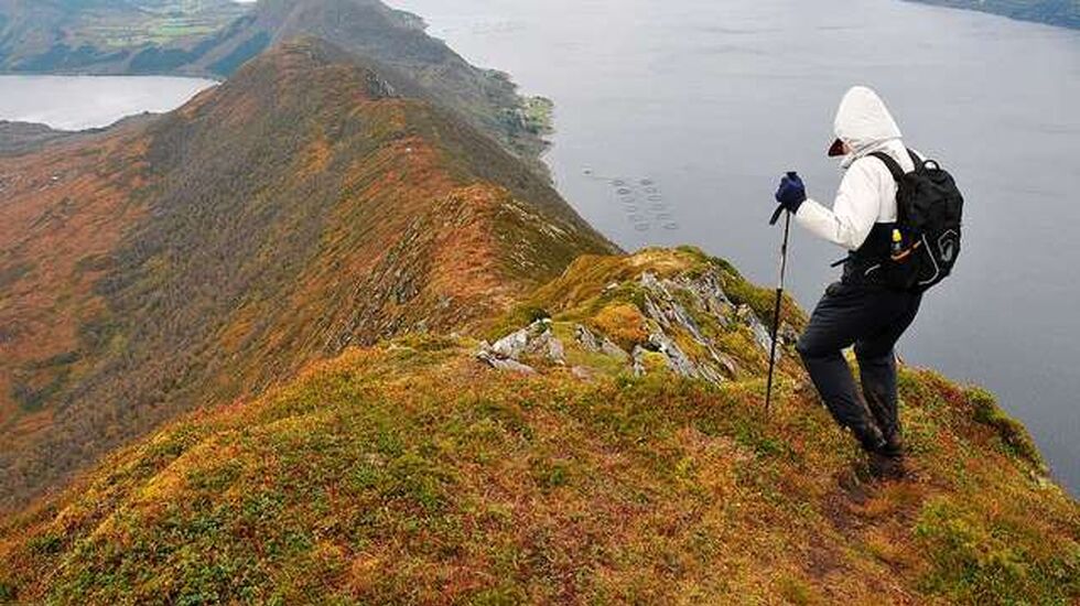 Utsikten fra Kongsvollen. Foto: Leiv Arve Grimstad