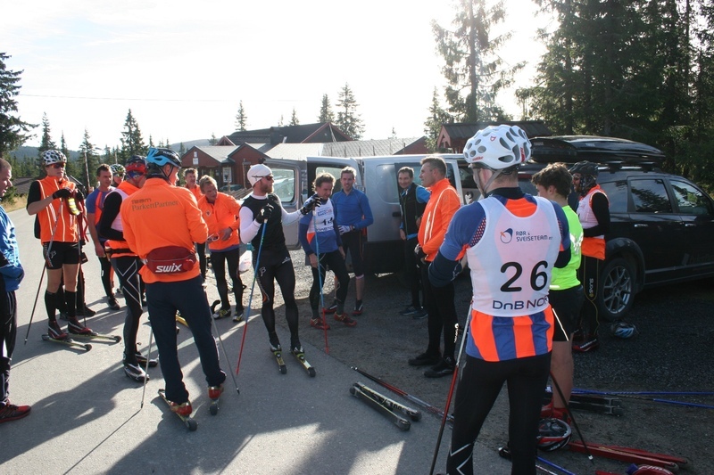 Felles snakk etter målgang
