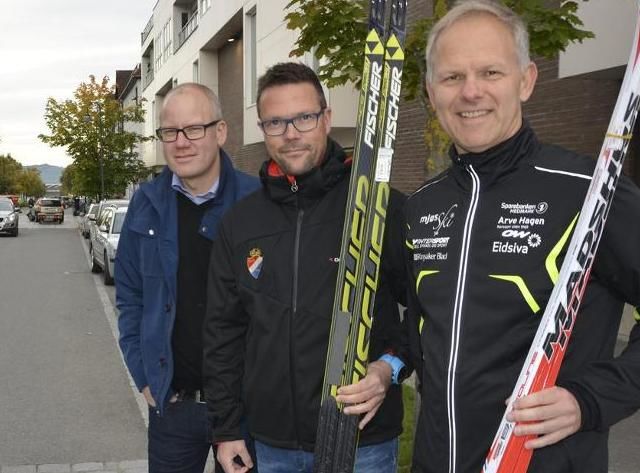 Primus motorer for superskisprinten (fra venstre): Petter Johnsrud, Fred Leo Nysæter og Gard Rødseth Hansen. (Foto: Haakon Skarpnord, Ringsaker Blad)