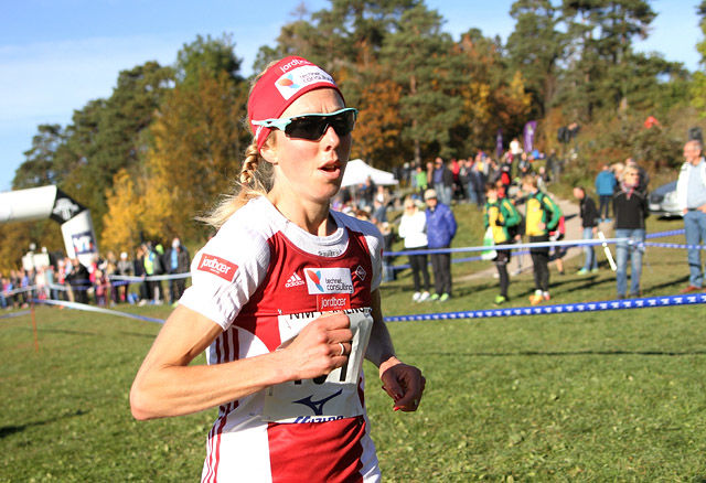 Kristin Størmer Steira leverte et klasseløp og vant med over 1 minutts margin. (Foto: Runar Gilberg)