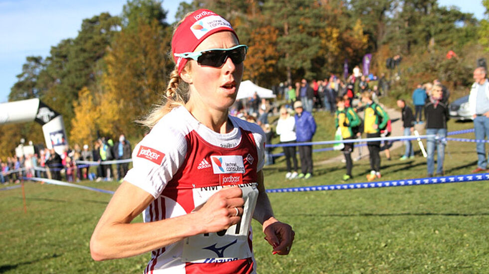 Kristin Størmer Steira leverte et klasseløp og vant med over 1 minutts margin. (Foto: Runar Gilberg) 