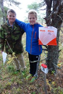 Adrian og Knut 7-trinn på nest siste post