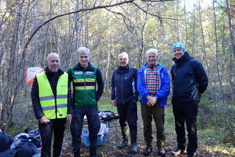 Instruktører Odd Arne Skarholt Øivind Berg Kåre Onsøyen Martin Melhuus og Andreas Landrø