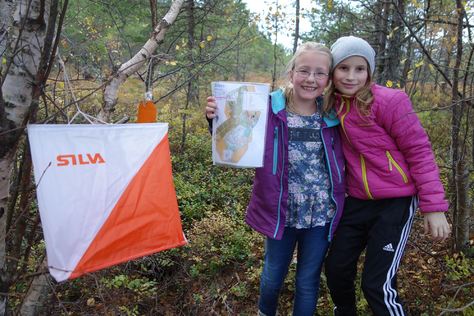 Sandra og Ella 5-trinn på siste post