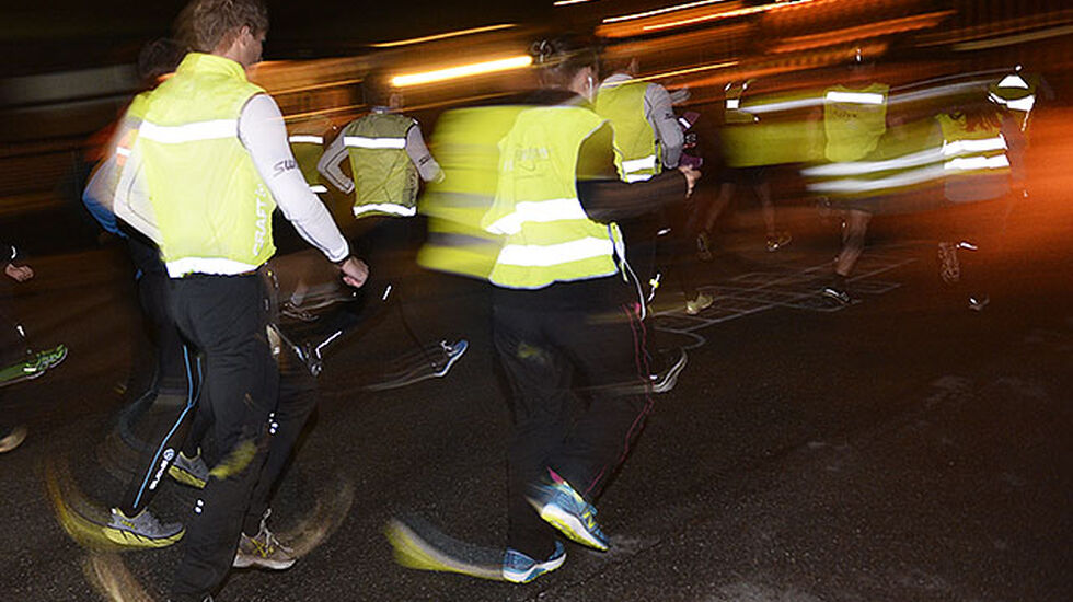 Fra en av nattetappene i fjorårets utgave i Halden Ultraintervall. (Alle foto: Bjørn Johannessen)