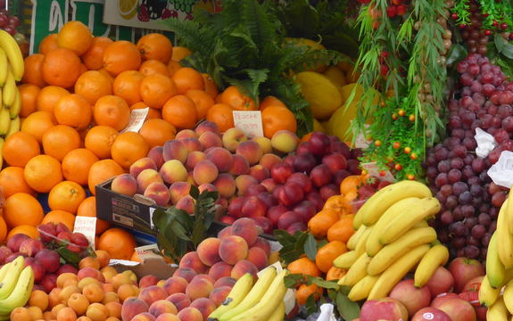 Frukt og grønt er bra for helsa