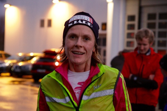 Tonje Brande, Ålesund FIK vant en klar seier på 10 km i dagens løp i Ålesund. Foto: Sigbjørn Anton Lerstad