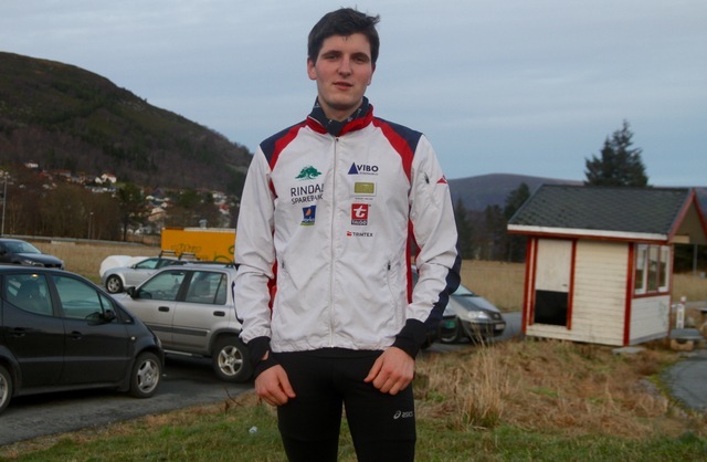 Joachim Tranvåg, Rindal IL vant klart. Foto: Helge Fuglseth