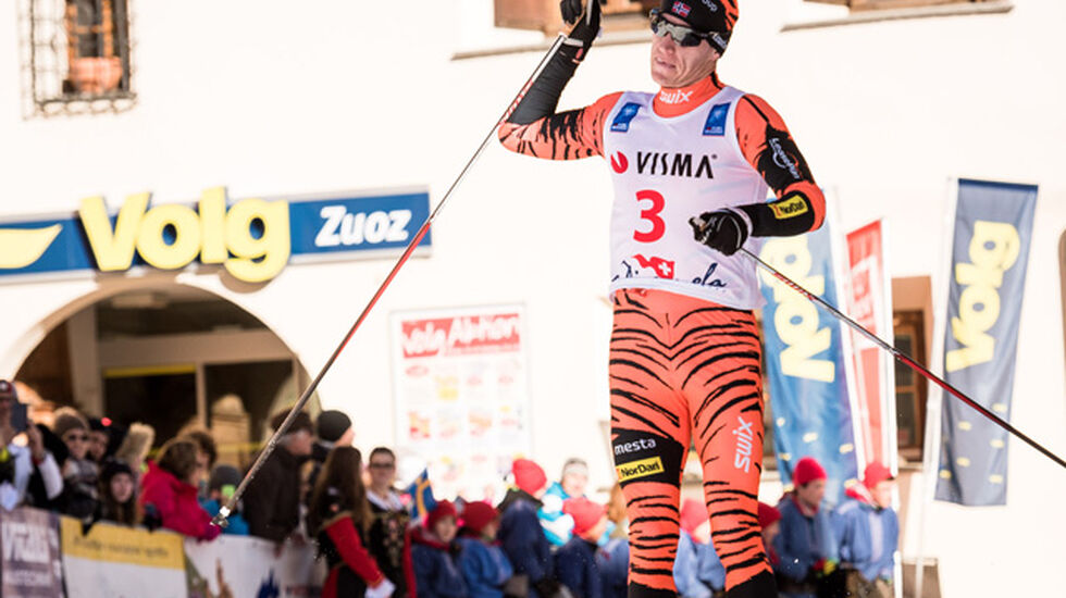 Petter Eliassen kan juble over seier i La Diagonela og ledelse sammenlagt i SKi Classics.  Foto: Arrangøren
