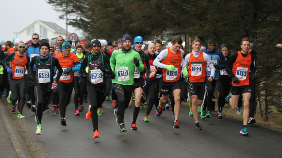 Start 10km i fjorårets konkurranse.