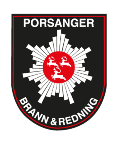 Logo til Porsanger brann og redning Logo til Porsanger brann og redning