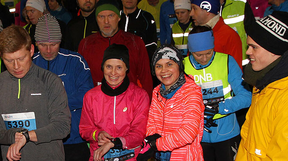 Camilla Van Veen og Kjersti Rognes Solbu er klare til start i NECON Vinterkarusell.