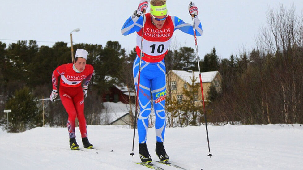 Tore Leren i aksjon i Nansenrennet i 2016. (Foto: Henning Smedås)