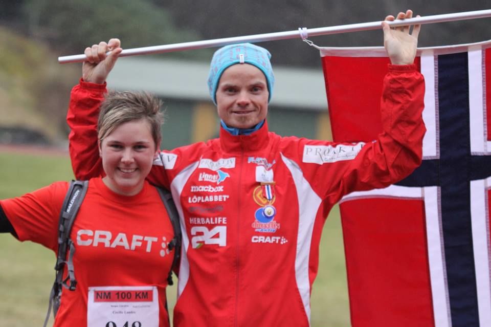 Blir det mer jubel på de doble gullvinnerne fra tidligere NM når årets 100-kilometers-NM arrangeres i Bergen. (Foto: Jan Ringheim)