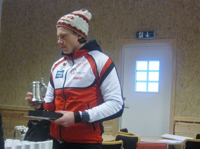 Jonas Amundsen var raskest av alle i Fenstadrunden 2016 (foto: Tor Strand).