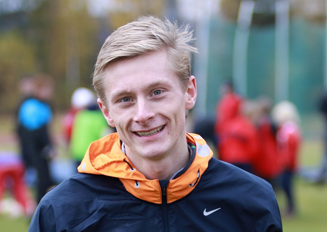 Ferdinand Kvan Edman løp fortere enn han noen gang har gjort både ute og inne da han vant 3000 meteren i Frank Sevigne Husker Invitational på 8.04,49. (Arkivfoto: Stig Vangsnes)