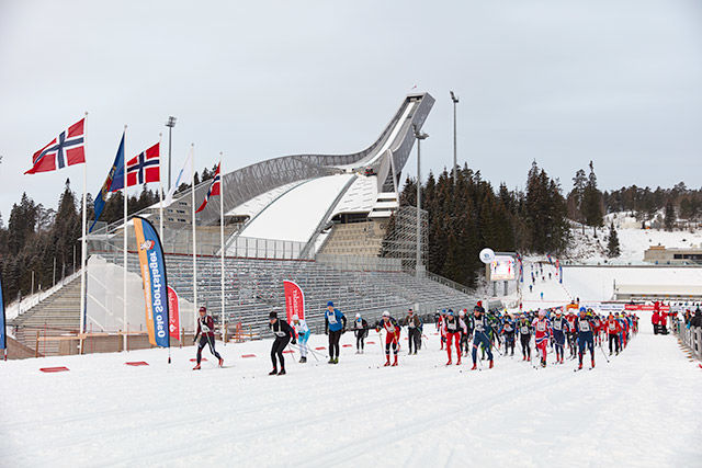 Fra arenaen i Kollen sist vinter (foto: Stian Schløsser Møller)