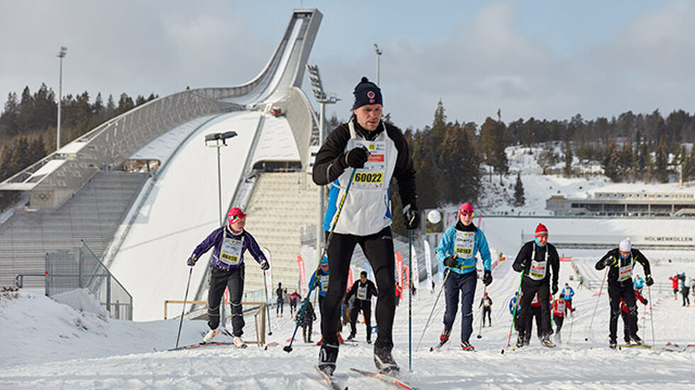 Holmenkollmarsjen i 2016. Foto: Stian S. Møller