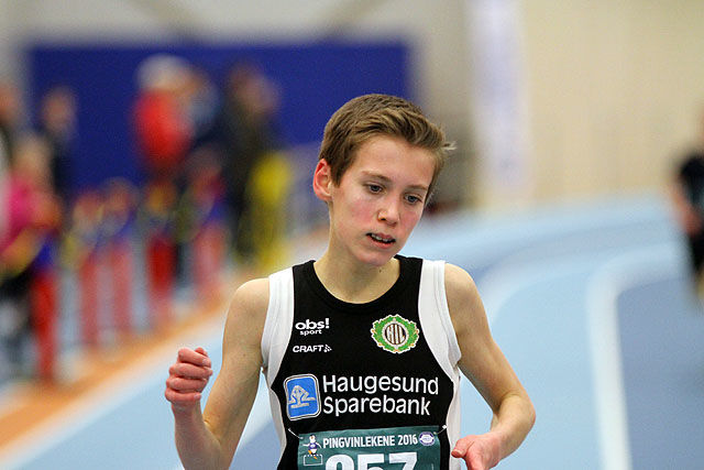 Trond Olav Halvorsen går først i mål på 1500m i G13