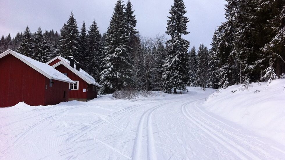 Vindfjelløpet går i flotte omgivelser. Dette bildet er tatt 19.januar (arrangørfoto).