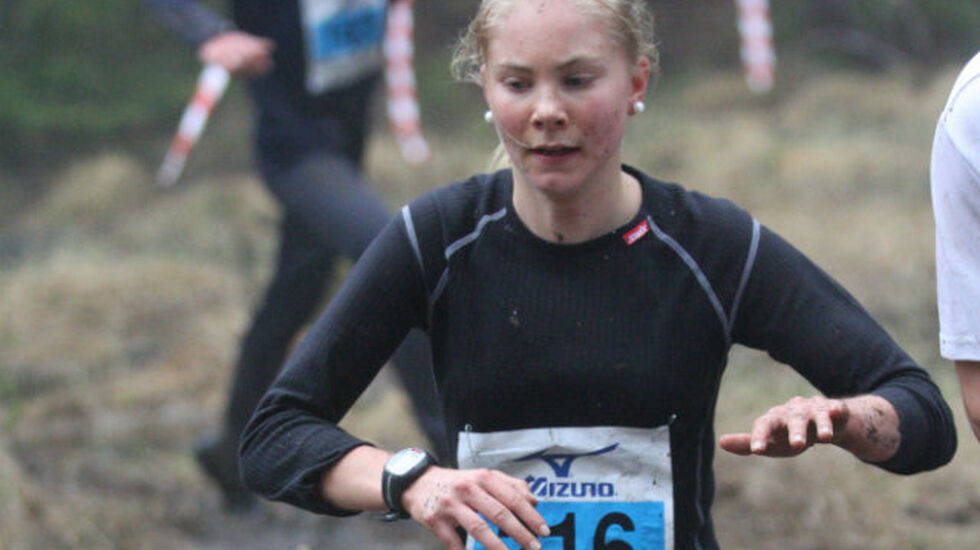 Anne Siri Lervik, Asker Skiklubb (her i Råskinnet i 2013) sørget for at det ble seks forskjellige vinner i de seks rennene i OBIK skikaruselle i år. Foto: Heming Leira