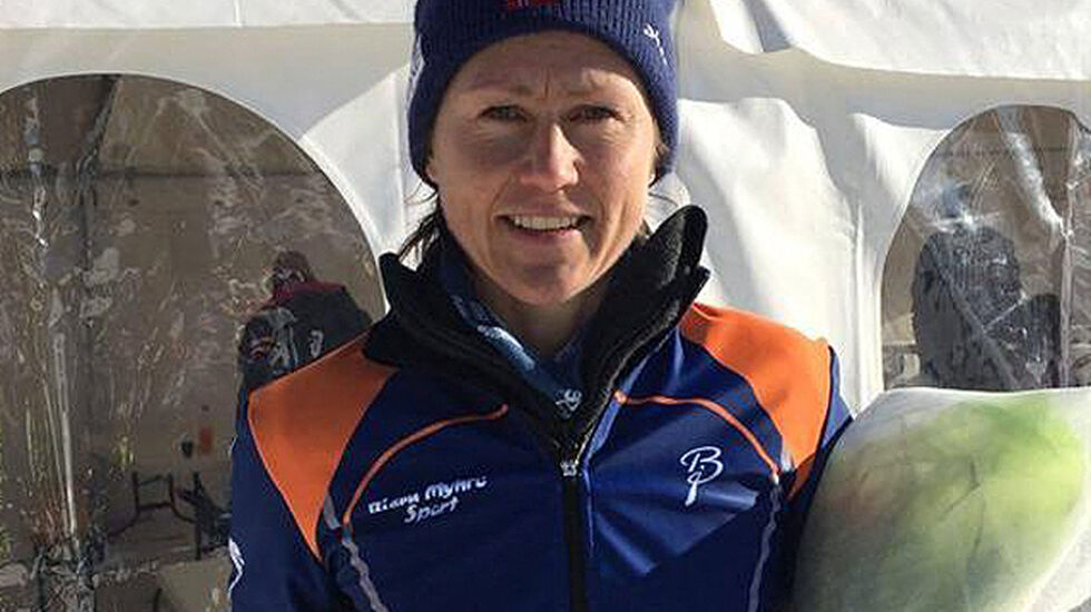 Vinner av Vegglifjellrennet 2016: Elin Hagavold, Eggedal IL/Team Bjørn Myhre Sport. (Arrangørfoto)