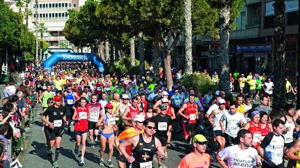 Fra halvmaratonløpet i Torrevieja (Arrangørfoto)