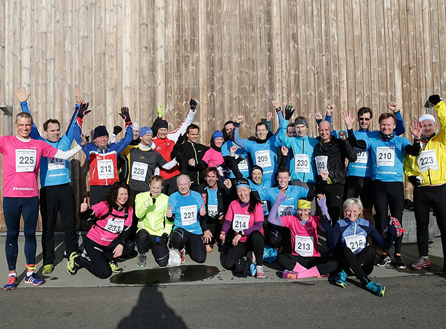Kondismedarbeiderne deltok på vinterkarusellen på Lørenskog i forbindelse med Landsmøtet i 2016.  Foto: Per Inge Oestmoen
