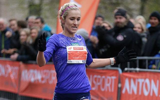 Med 31.33 fra Paderborner Osterlauf tidlig i våres topper Karoline Bjerkeli Grøvdal ikke bare Kondis-statistikken på 10 km, men også de europeiske listene så langt i år (Foto: Per Inge Østmoen)