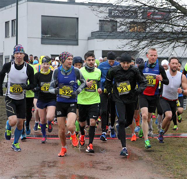 Starten for Drammen Påskemaraton. Foto: Espen Ringom