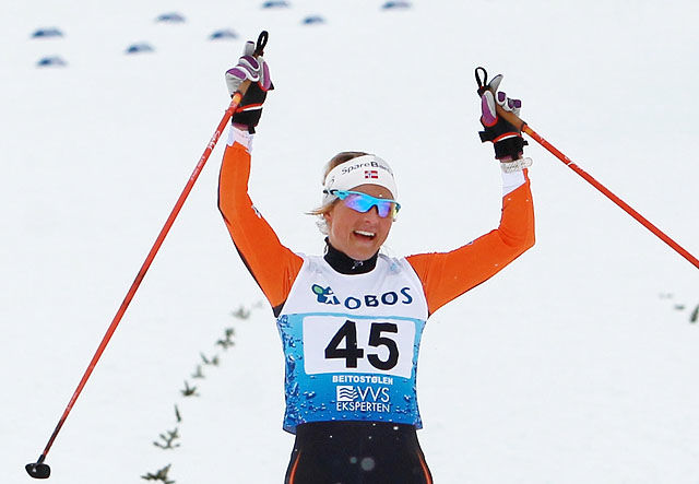 Ingen tvil: Selv etter en lang sesong er Therese Johaug best både i Norge og i verden. (Foto: Kjell Vigestad)