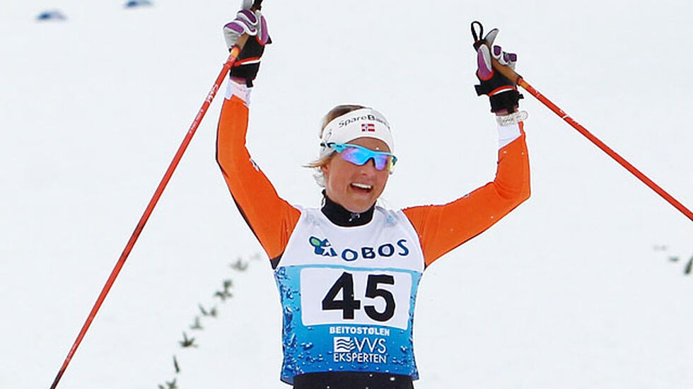 Ingen tvil: Selv etter en lang sesong er Therese Johaug best både i Norge og i verden. (Foto: Kjell Vigestad)