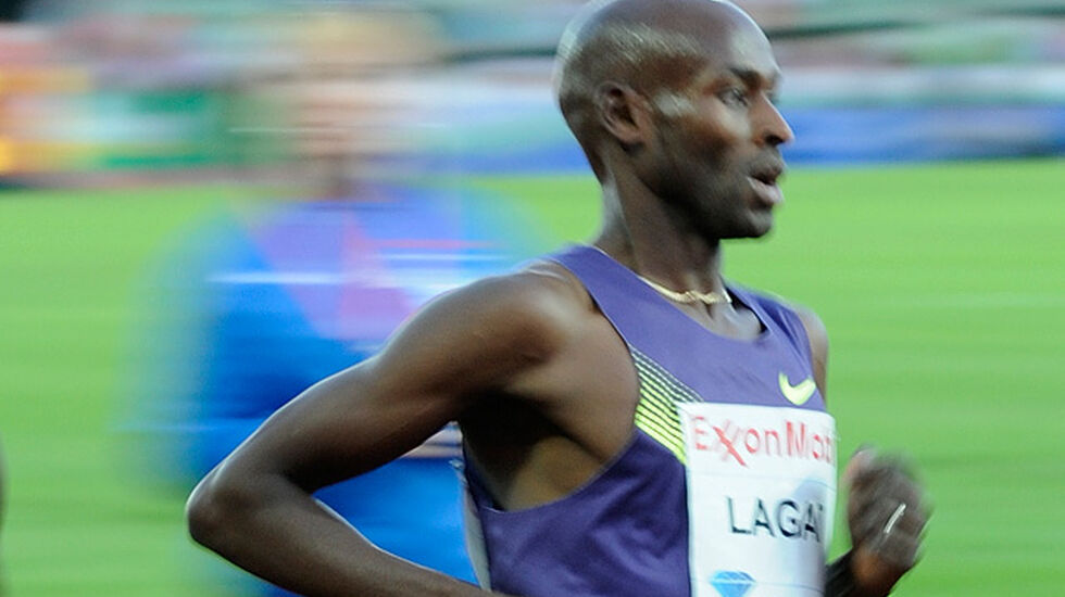 Bernard Lagat blir 42 år i år, men klarte likevel å løpe 5 kilometeren i Carlsbad på 13.38. (Arkivfoto: Bjørn Johannessen) 