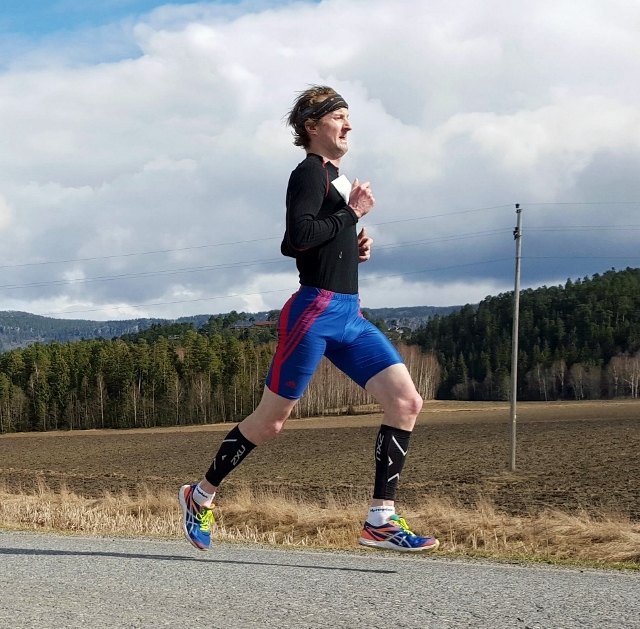 Svenske Anders Soovik vant herreklassen i Røyse Ultra 2016 (arrangørfoto).