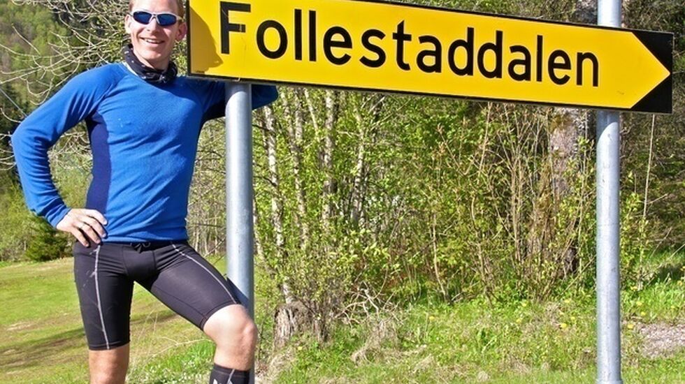 Arve Haugland i Follestaddalen IL. Foto: Martin Hauge-Nilsen