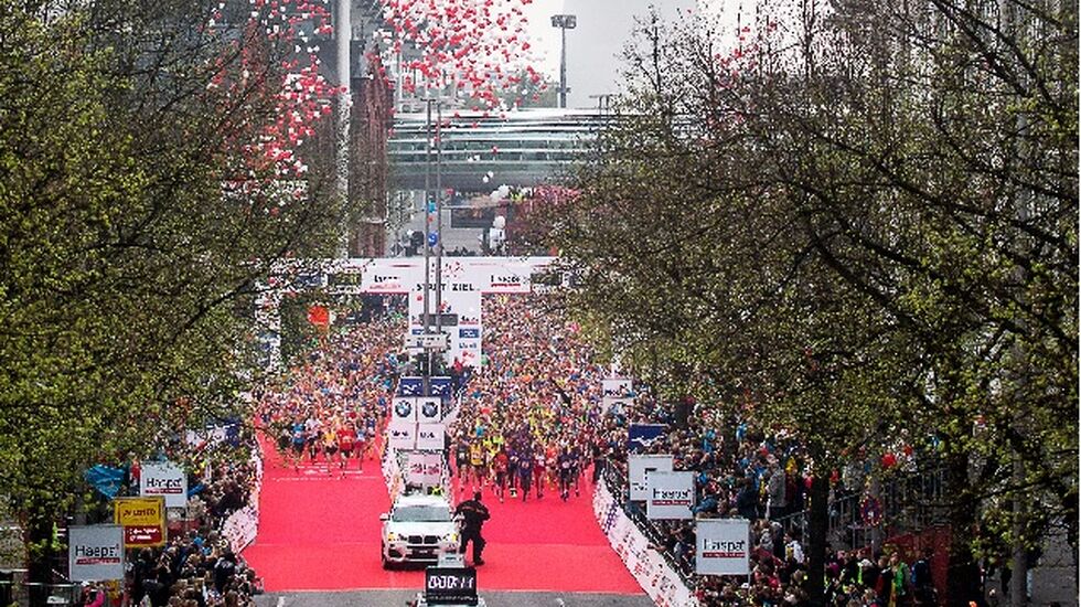 Fra en tidligere utgave av Hamburg Marathon (Arrangørfoto)