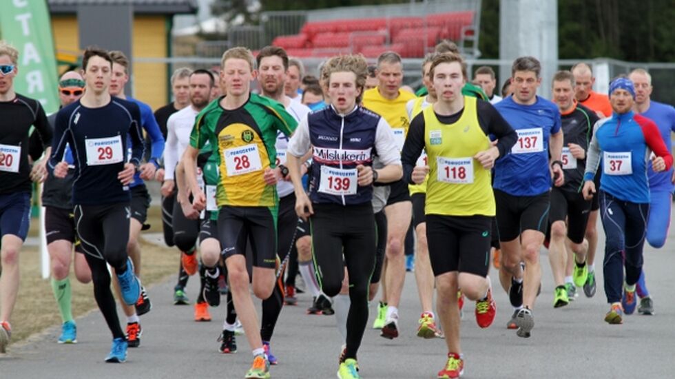 Starten for herrer - de yngste klassene (foto: Olav Engen)