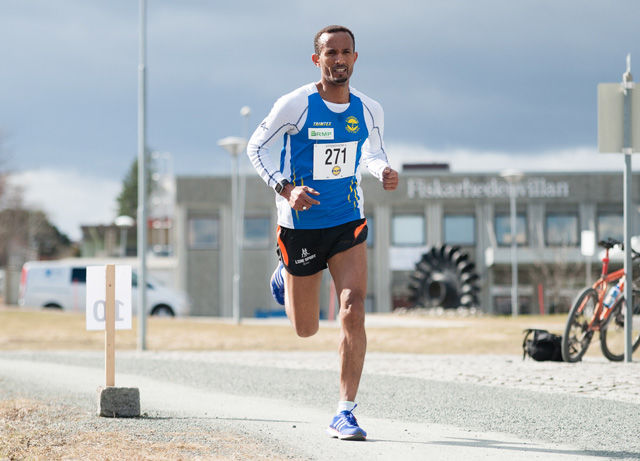 Ebrahim Abdulazi vant Trønderjogg både i 2015 og 2016. Foto: Helge Langen