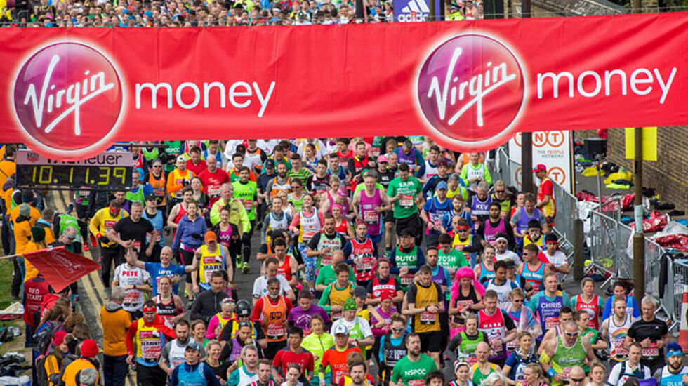 Start i Greenwich: 39523 startet i søndagens maraton, 39045 kom i mål. (Foto: David Levenson/arrangøren)