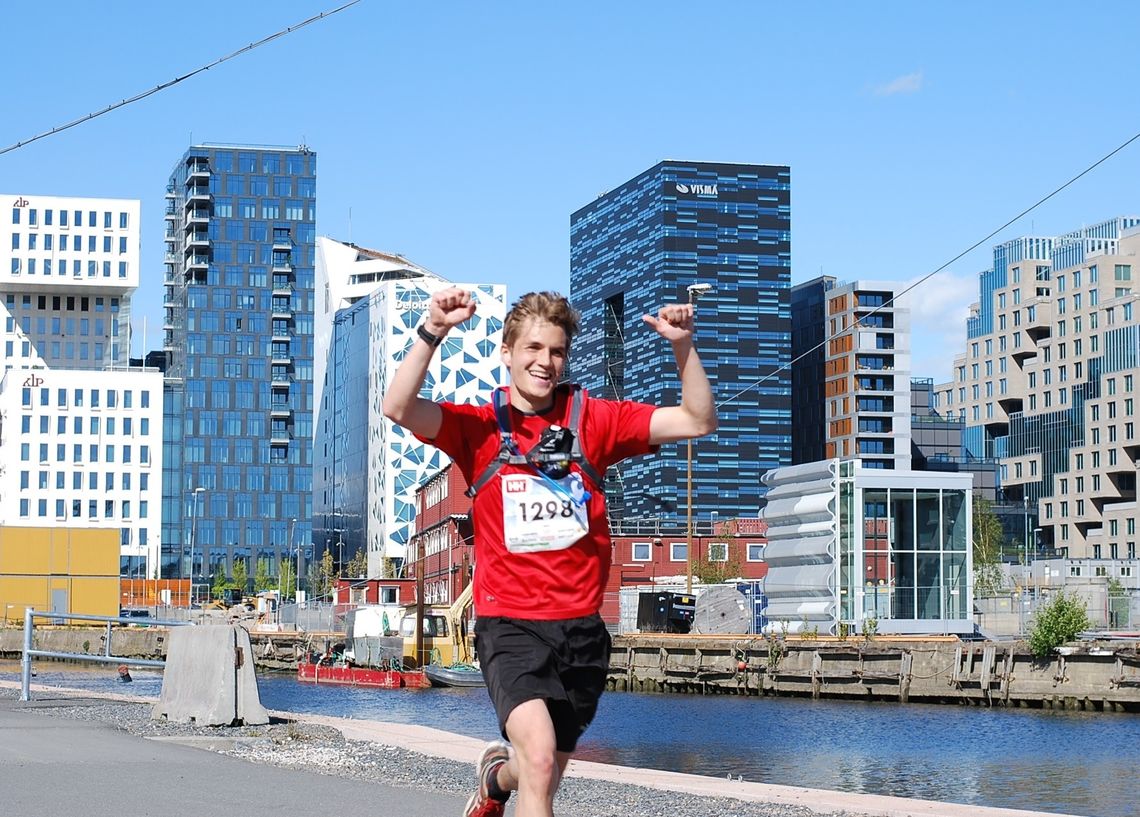 I år skal inntil 2500 løpere juble mot mål, slik Jan Reifenröther gjorde i fjor (foto: Marit Karlsen).