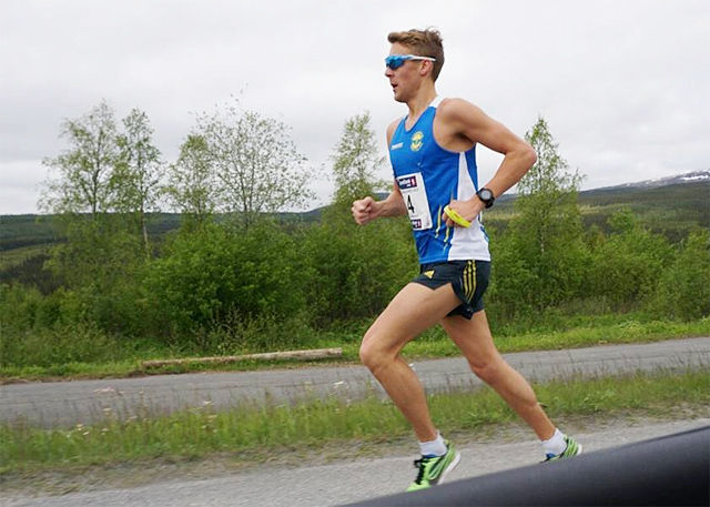 Trond Ørjan Eide løp inn til norsk årsbeste på 5 km i Ørasprinten. (Arkivfoto: Ove Baardsgaard)