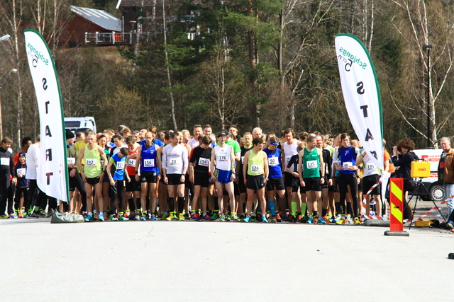 Stort startfelt på 5 km.
