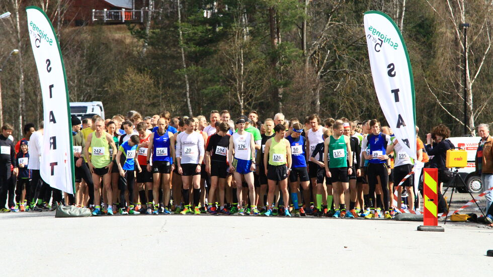 Stort startfelt på 5 km.