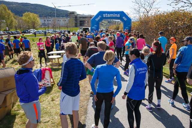 I 2015 deltok 51 kvinner av totalt 176 løper under Ålesund Maraton. Arrangøren håper på enda flere kvinner i løypa langs Brusdalsvatnet 14. mai. Foto: Pål André Måseidvåg
