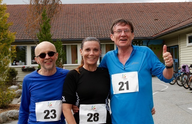 Kleivane rundt 2015. Helge Fuglseth, Kari-Anne T. Ryste og Svein-Rune Johannessen.