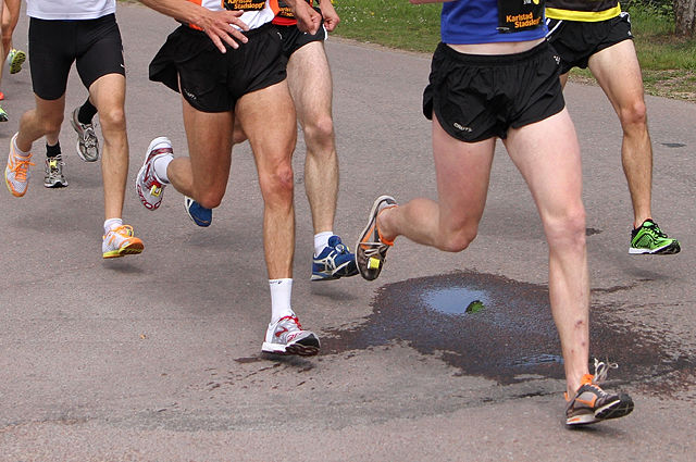 Fotisettet varierer fra løper til løper, fra distanse til distanse og fra hastighet til hastighet. Fottøy og underlag spiller også en rolle. (Foto: Runar Gilberg)