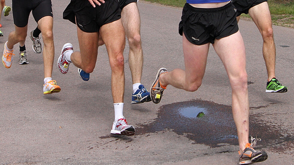 Fotisettet varierer fra løper til løper, fra distanse til distanse og fra hastighet til hastighet. Fottøy og underlag spiller også en rolle. (Foto: Runar Gilberg) 